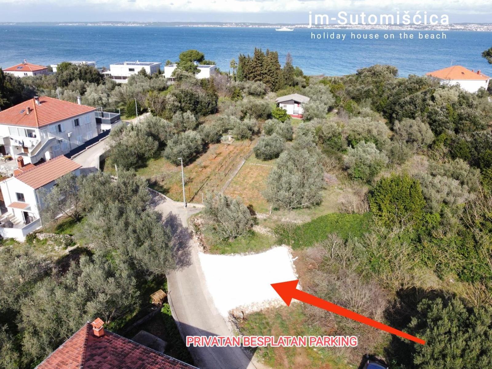 Jm-Sutomiscica-Holiday House On The Beach Vila Exterior foto